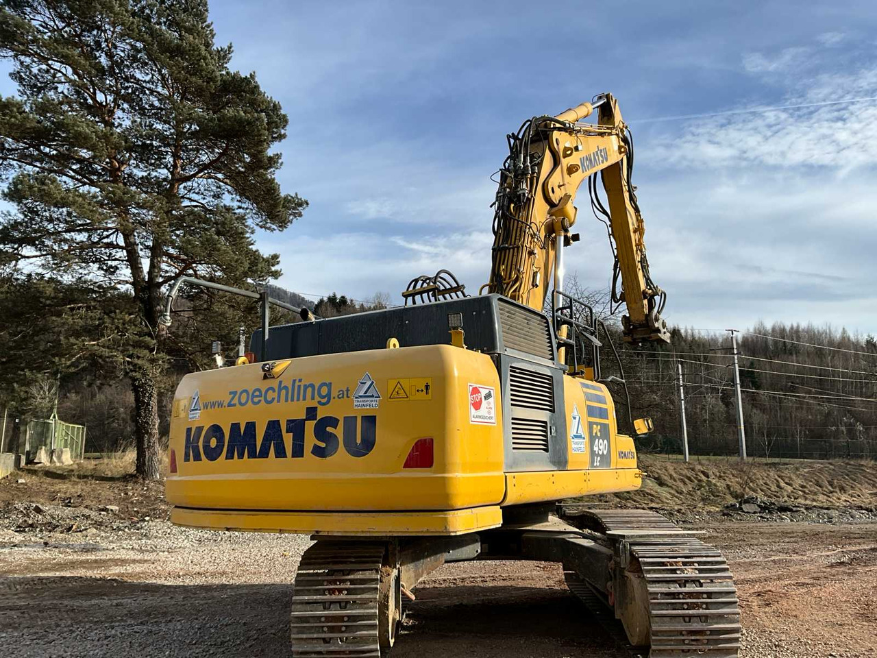 Komatsu PC490LC H - Lánctalpas kotró: 4 kép. Komatsu PC490LC H - Lánctalpas kotró: 4 kép.
