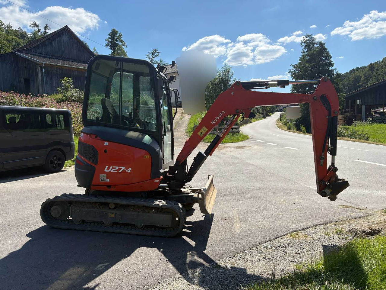 Kubota U27-4 - Minikotró: 5 kép. Kubota U27-4 - Minikotró: 5 kép.