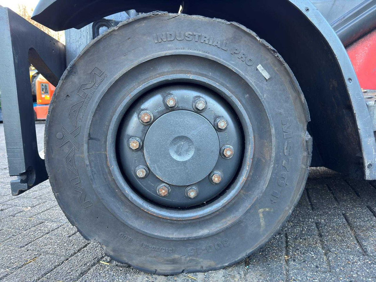 LINDE - 2013 - H50D - FORKLIFT TRUCK - Villás targonca: 4 kép. LINDE - 2013 - H50D - FORKLIFT TRUCK - Villás targonca: 4 kép.