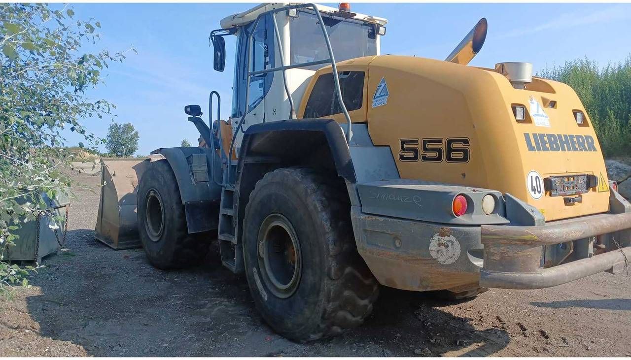 Liebherr L556 - Gumikerekes homlokrakodó: 2 kép. Liebherr L556 - Gumikerekes homlokrakodó: 2 kép.