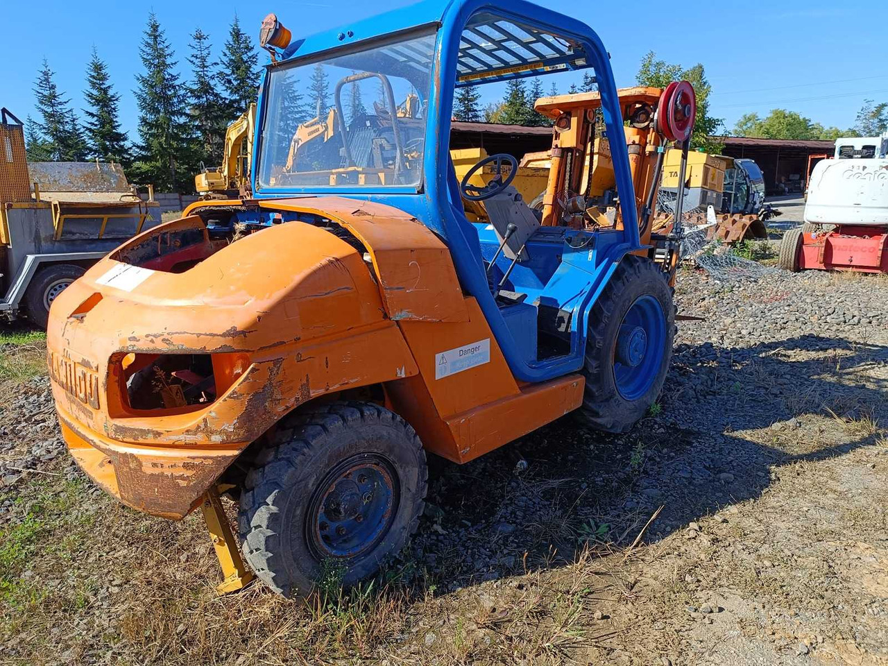 MANITOU - MSI 20 B - FORKLIFT TRUCKS - 1996 - Villás targonca: 5 kép. MANITOU - MSI 20 B - FORKLIFT TRUCKS - 1996 - Villás targonca: 5 kép.