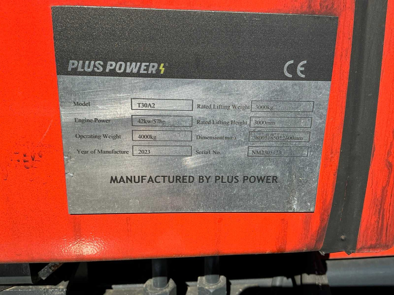 PLUS POWER - T30A2 - FORKLIFT TRUCKS - 2023 - Villás targonca: 3 kép. PLUS POWER - T30A2 - FORKLIFT TRUCKS - 2023 - Villás targonca: 3 kép.