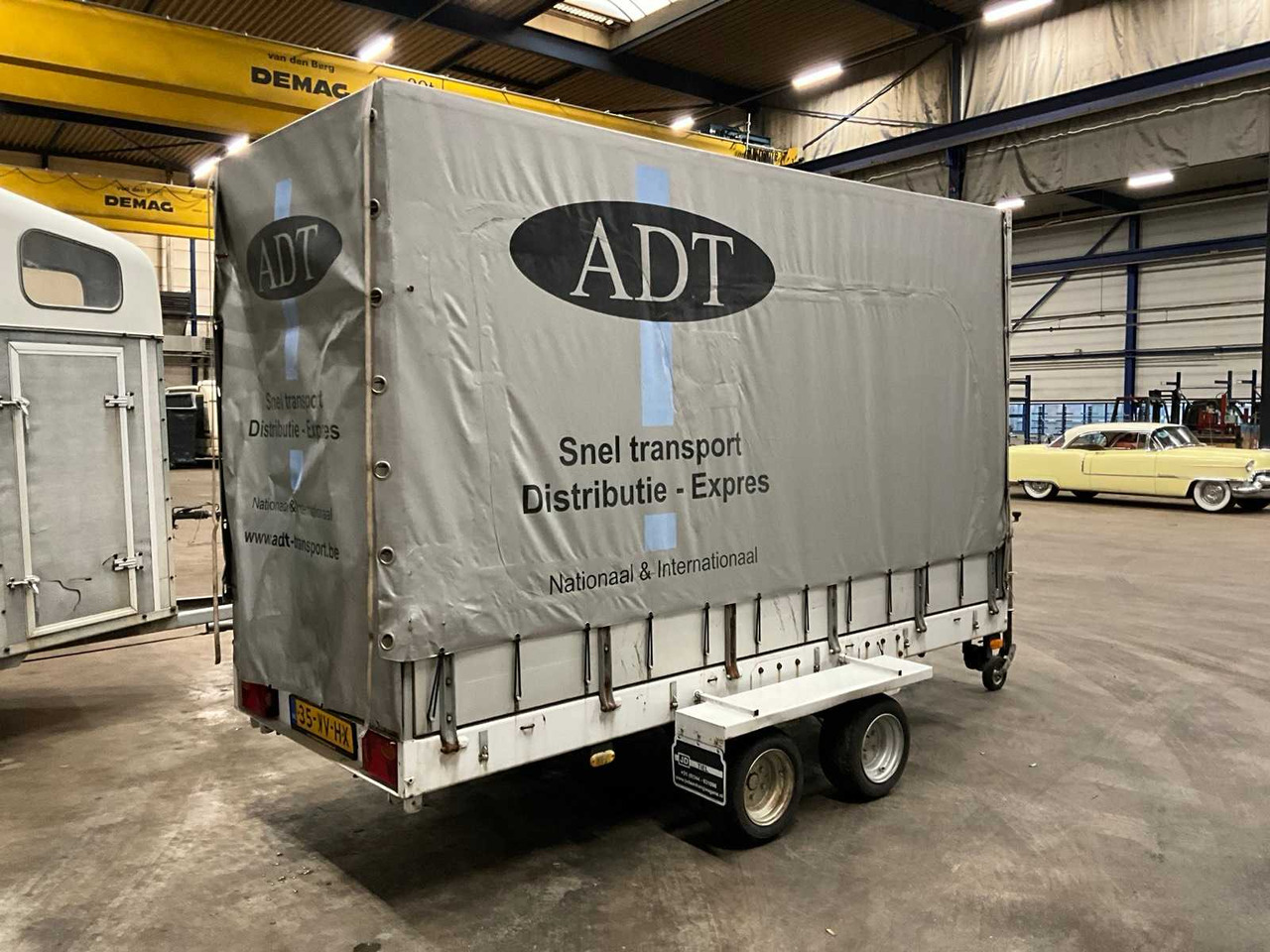 2008 STOCKX A2702 COVERED TRAILER - Pótkocsi: 5 kép. 2008 STOCKX A2702 COVERED TRAILER - Pótkocsi: 5 kép.