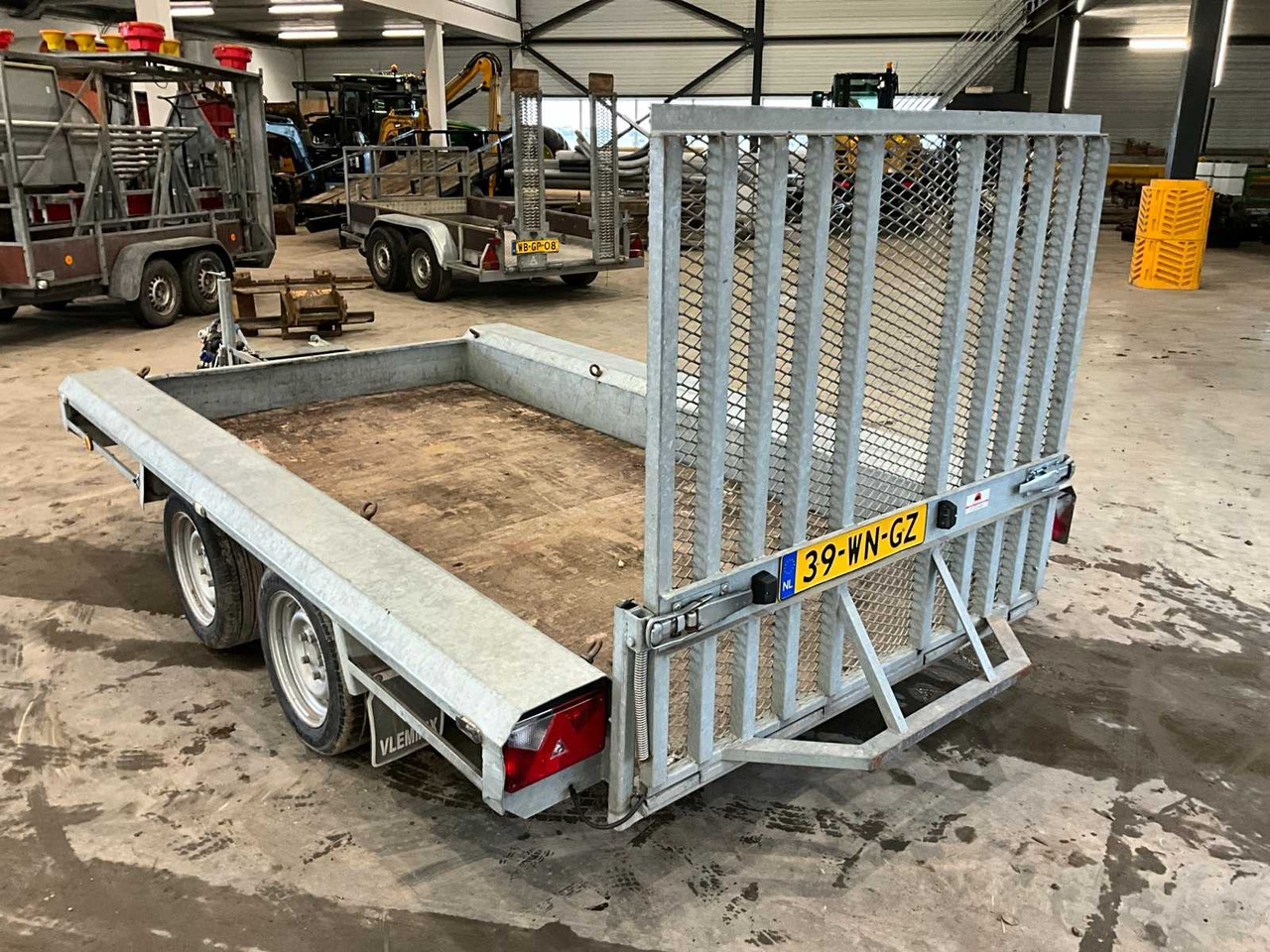 2015 VLEMMIX VTA MACHINE TRANSPORTER - Pótkocsi: 3 kép. 2015 VLEMMIX VTA MACHINE TRANSPORTER - Pótkocsi: 3 kép.