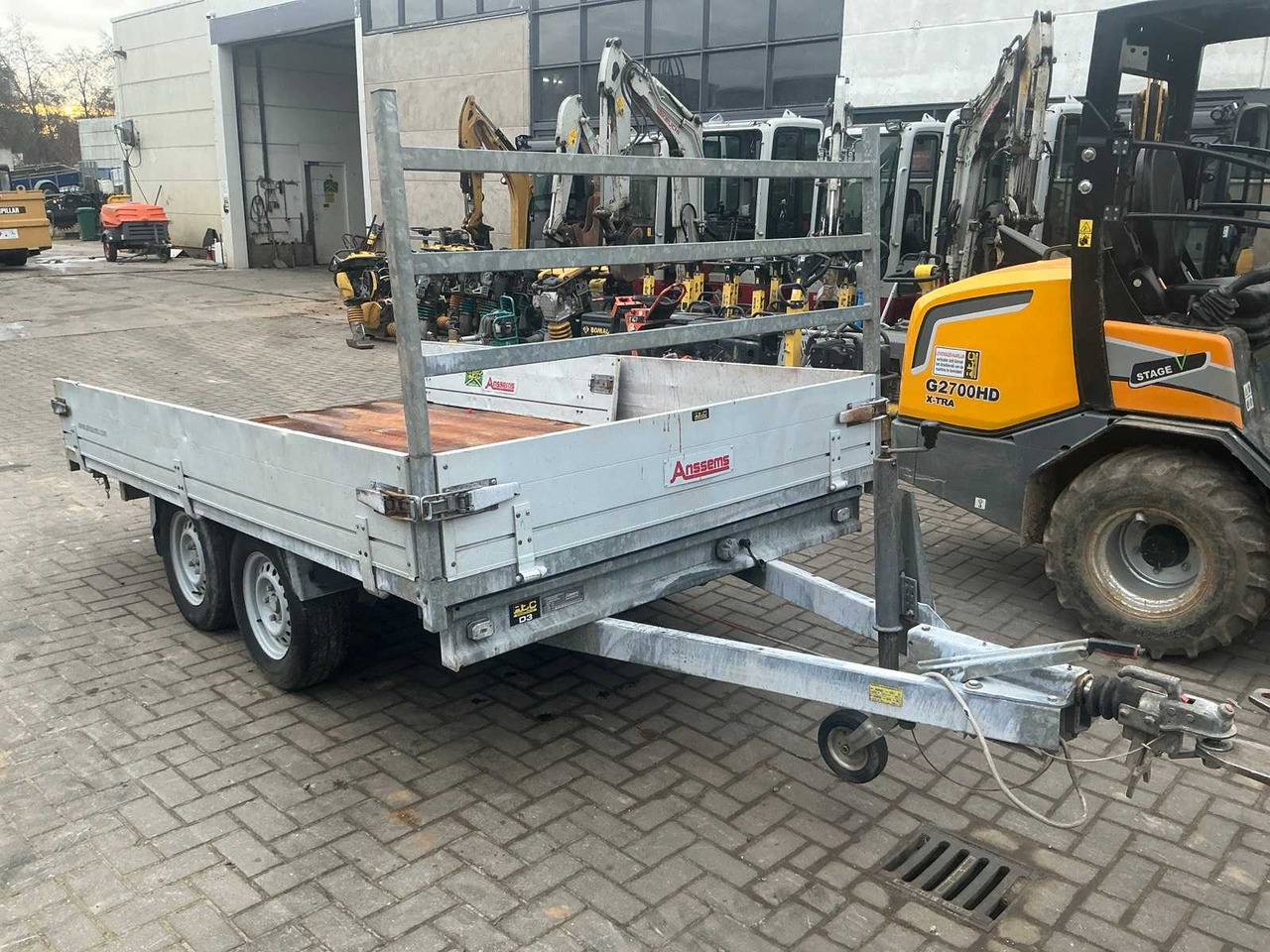 2020 ANSSEMS TRAILER DLKV D25 50-WX-JD - Pótkocsi: 2 kép. 2020 ANSSEMS TRAILER DLKV D25 50-WX-JD - Pótkocsi: 2 kép.