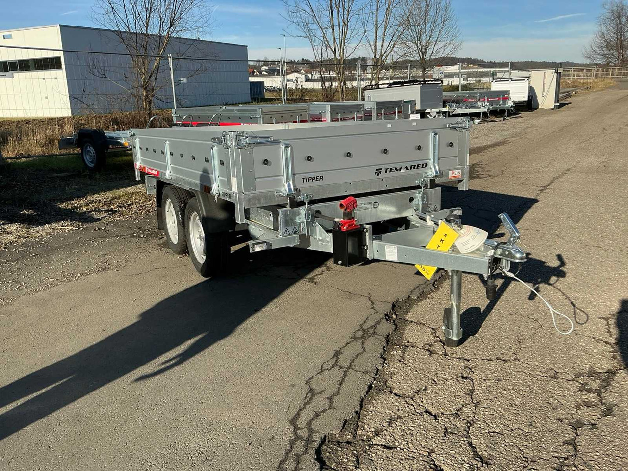 2024 TEMARED TIPPER CAR TANDEM DUMP TRAILER - Pótkocsi: 1 kép. 2024 TEMARED TIPPER CAR TANDEM DUMP TRAILER - Pótkocsi: 1 kép.