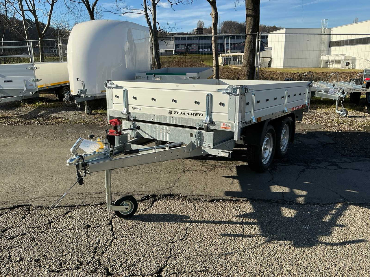 2024 TEMARED TIPPER CAR TANDEM DUMP TRAILER - Pótkocsi: 2 kép. 2024 TEMARED TIPPER CAR TANDEM DUMP TRAILER - Pótkocsi: 2 kép.