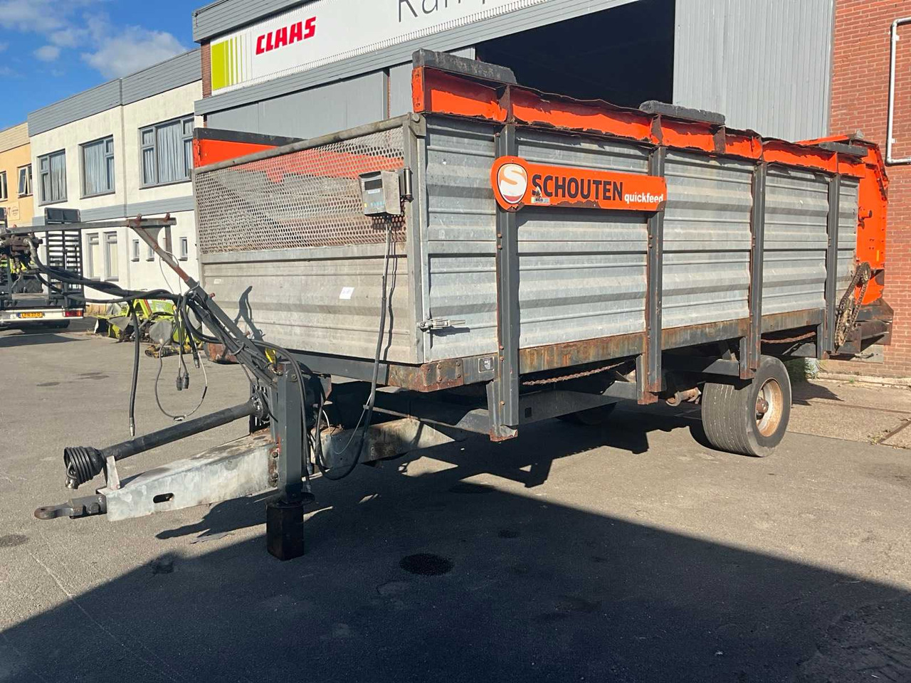 Schouten Quickfeed VDW 210 - Etetőkocsi: 1 kép. Schouten Quickfeed VDW 210 - Etetőkocsi: 1 kép.