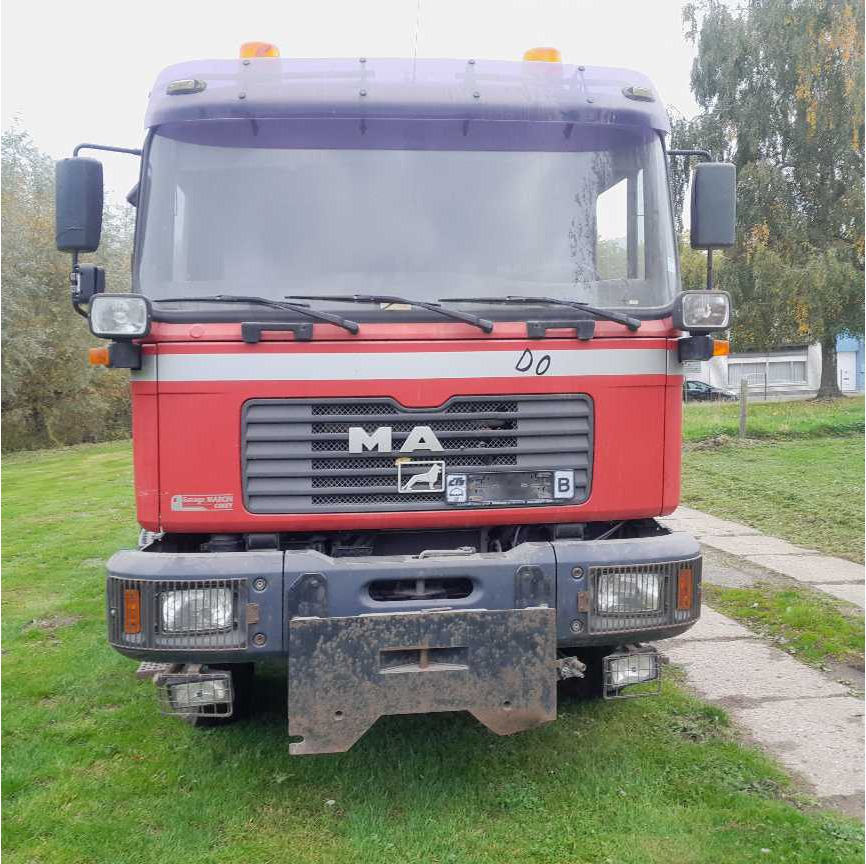 2000 MAN M19 MAC 8-224 4X4 CONTAINER TRUCK - Teherautó: 2 kép. 2000 MAN M19 MAC 8-224 4X4 CONTAINER TRUCK - Teherautó: 2 kép.