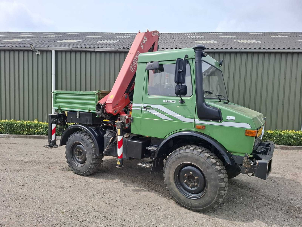 UNIMOG - 1400 - FASSI F95 CRANE - TRUCK - Teherautó: 3 kép. UNIMOG - 1400 - FASSI F95 CRANE - TRUCK - Teherautó: 3 kép.
