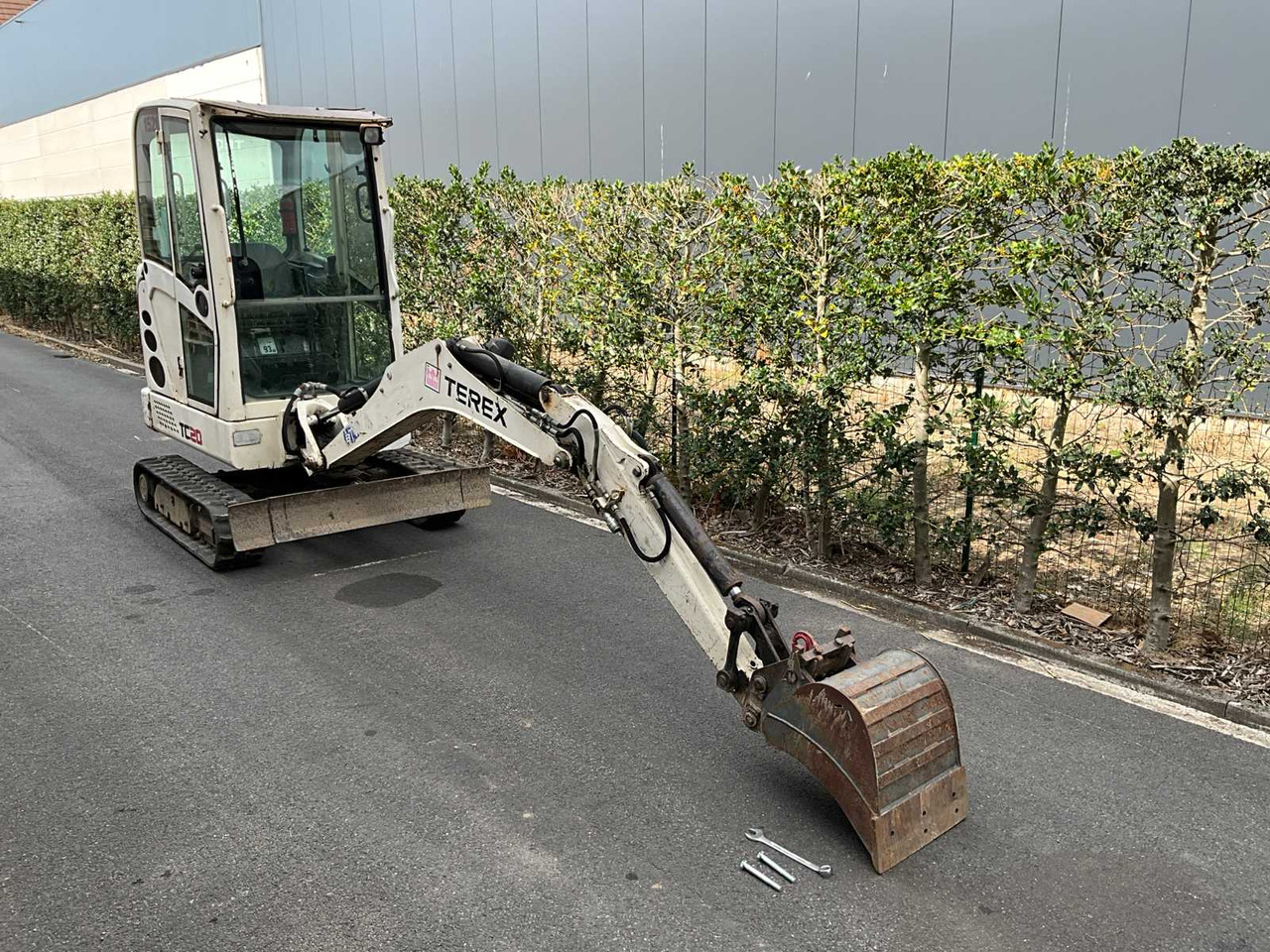 Terex TC20 - Minikotró: 2 kép. Terex TC20 - Minikotró: 2 kép.
