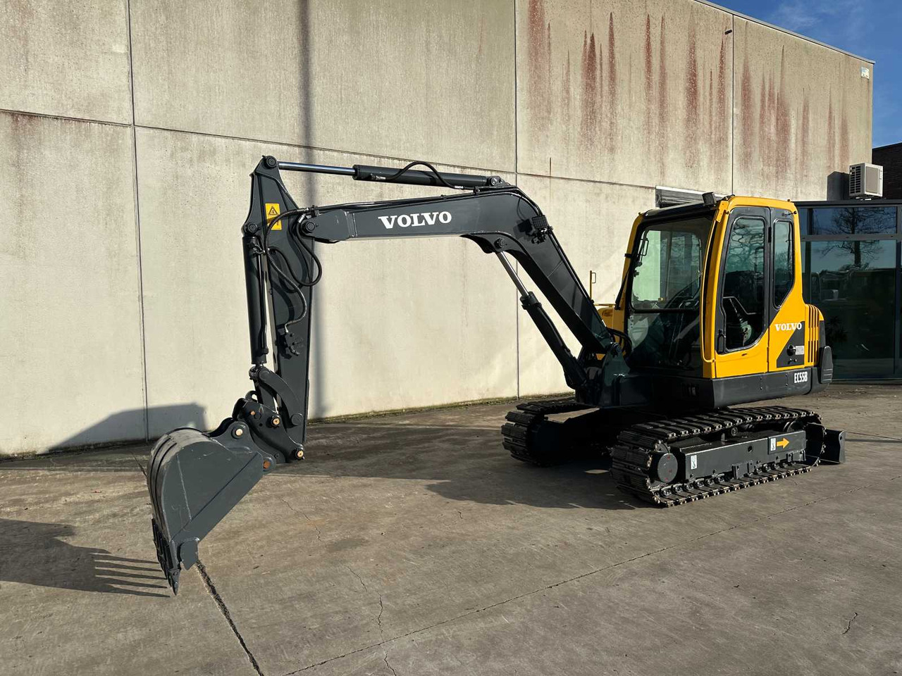 Volvo EC55B - Lánctalpas kotró: 1 kép. Volvo EC55B - Lánctalpas kotró: 1 kép.