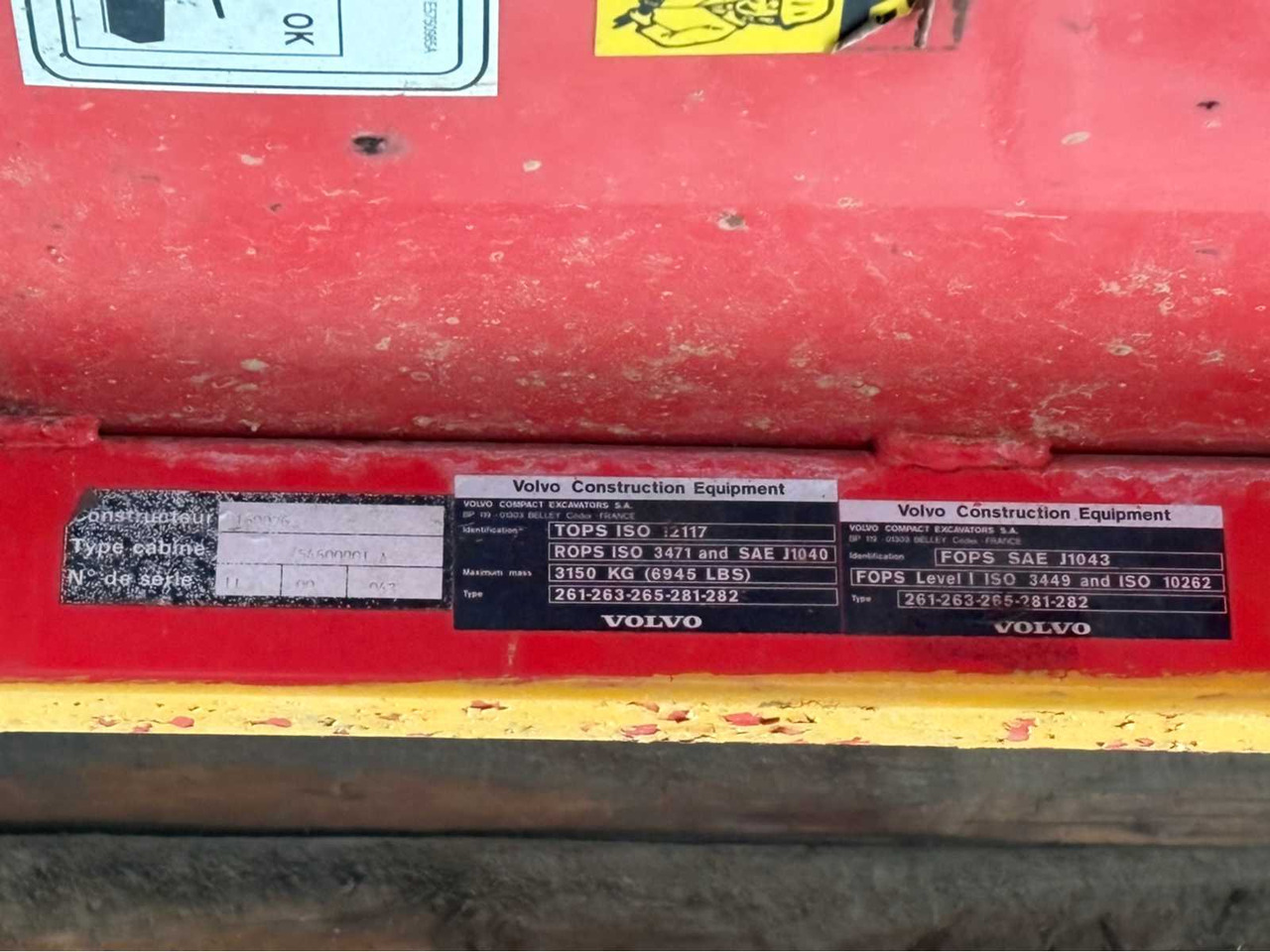 Volvo VOLVO ECR28 CRAWLER EXCAVATOR - Lánctalpas kotró: 3 kép. Volvo VOLVO ECR28 CRAWLER EXCAVATOR - Lánctalpas kotró: 3 kép.