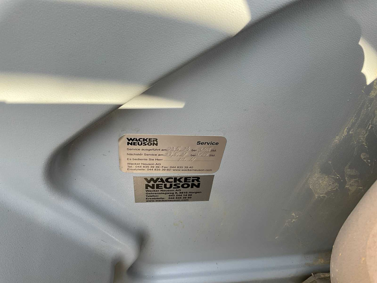 Minikotró Wacker Neuson 2503 RD: 14 kép.