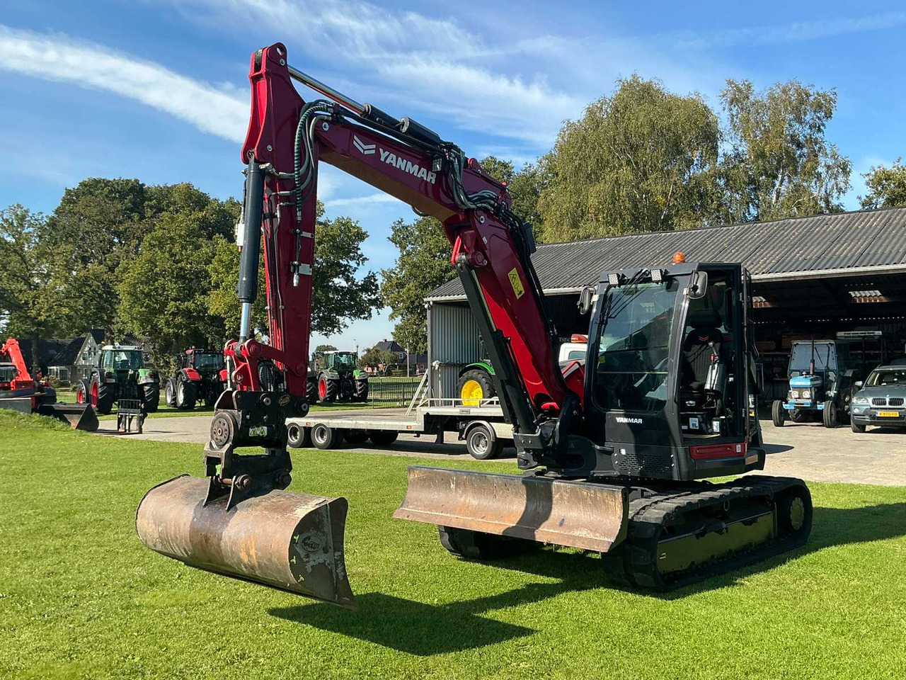 Yanmar SV-100-2A-2PB - Lánctalpas kotró: 1 kép. Yanmar SV-100-2A-2PB - Lánctalpas kotró: 1 kép.