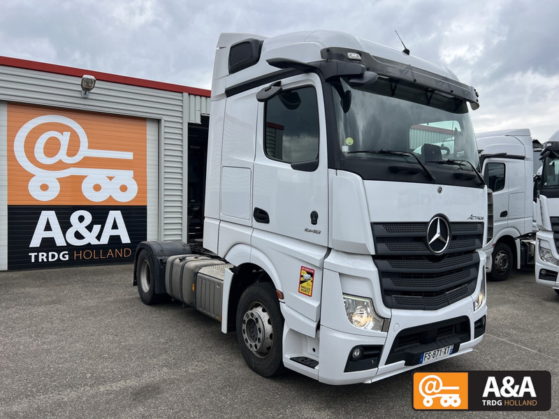 Mercedes-Benz ACTROS 1848 LS MP5 MIRRORCAM FRIGO - 2X TANK - Nyergesvontató: 3 kép. Mercedes-Benz ACTROS 1848 LS MP5 MIRRORCAM FRIGO - 2X TANK - Nyergesvontató: 3 kép.