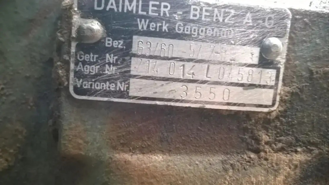 Mercedes-Benz versnellingsbak G3/60-5/7.5 - Sebességváltó és alkatrészek - Teherautó: 3 kép. Mercedes-Benz versnellingsbak G3/60-5/7.5 - Sebességváltó és alkatrészek - Teherautó: 3 kép.