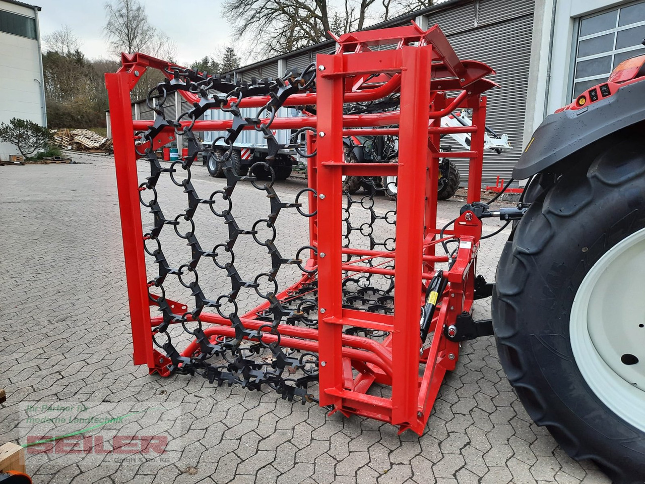 Kolaszewski WPH 80 Wiesenschleppe 8m - Láncos borona: 2 kép. Kolaszewski WPH 80 Wiesenschleppe 8m - Láncos borona: 2 kép.