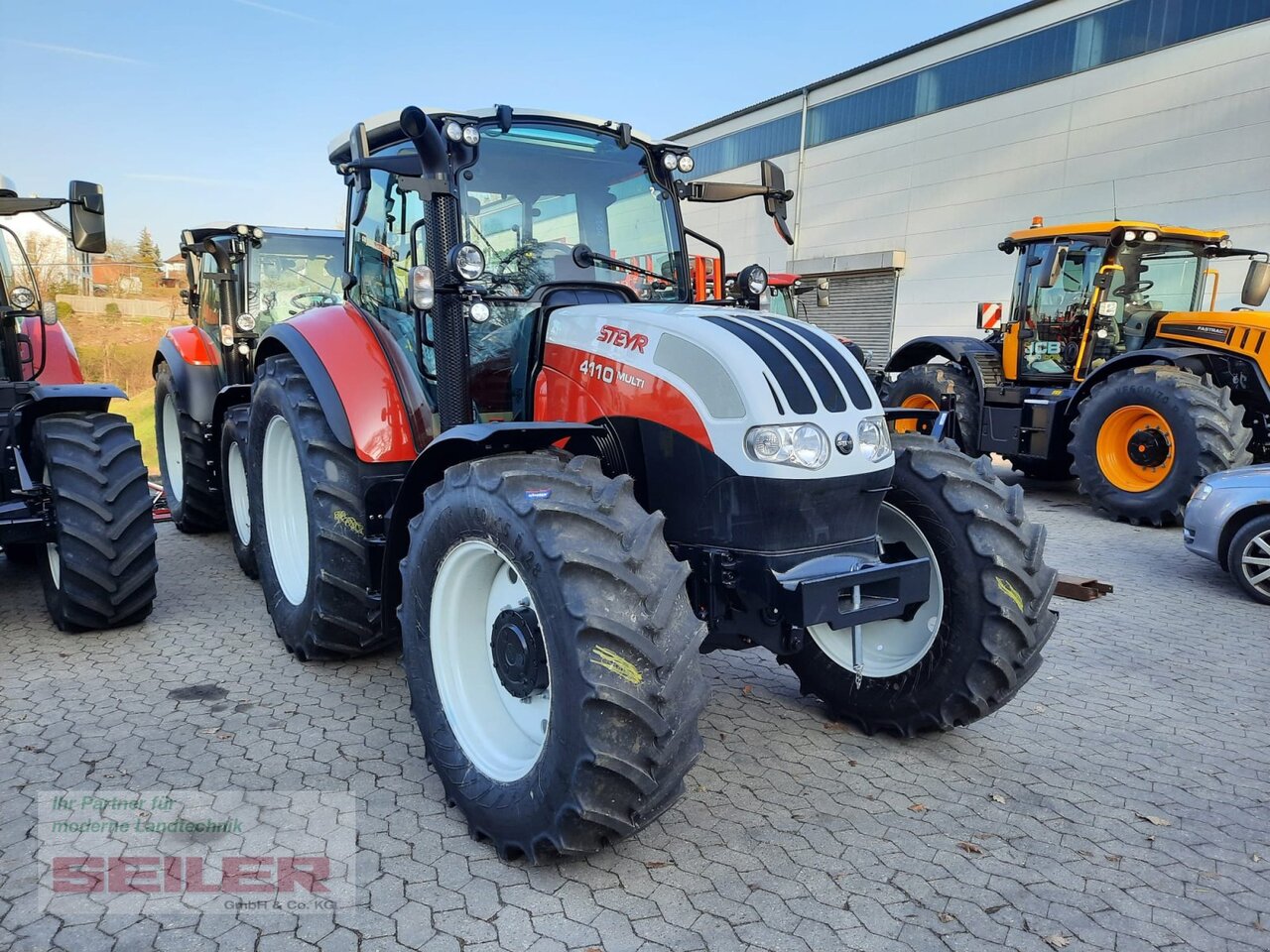 Steyr Multi 4110 - Traktor: 3 kép. Steyr Multi 4110 - Traktor: 3 kép.