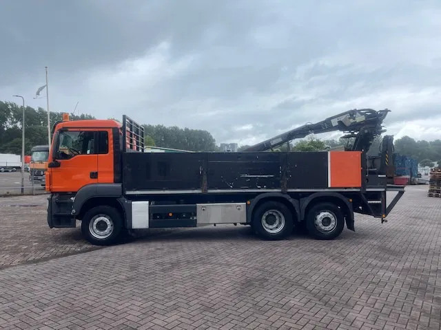 MAN TGS 26.320 6x2 Euro 5 met verrijdbare 14.000 R2 Kennis kraan '2008' met stempels - Darus autó: 4 kép. MAN TGS 26.320 6x2 Euro 5 met verrijdbare 14.000 R2 Kennis kraan '2008' met stempels - Darus autó: 4 kép.