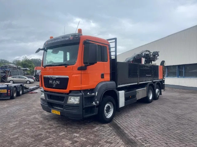 MAN TGS 26.320 6x2 Euro 5 met verrijdbare 14.000 R2 Kennis kraan '2008' met stempels - Darus autó: 3 kép. MAN TGS 26.320 6x2 Euro 5 met verrijdbare 14.000 R2 Kennis kraan '2008' met stempels - Darus autó: 3 kép.