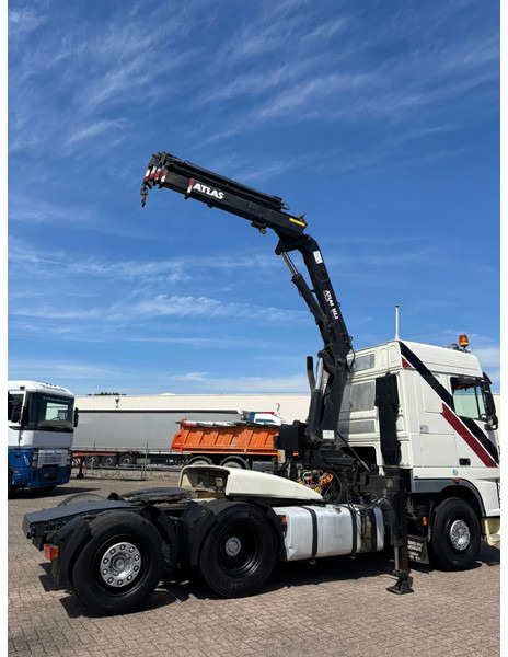 DAF XF 95.380 6X2 Manual-Gear 15T Crane Euro 4 - Nyergesvontató: 5 kép. DAF XF 95.380 6X2 Manual-Gear 15T Crane Euro 4 - Nyergesvontató: 5 kép.