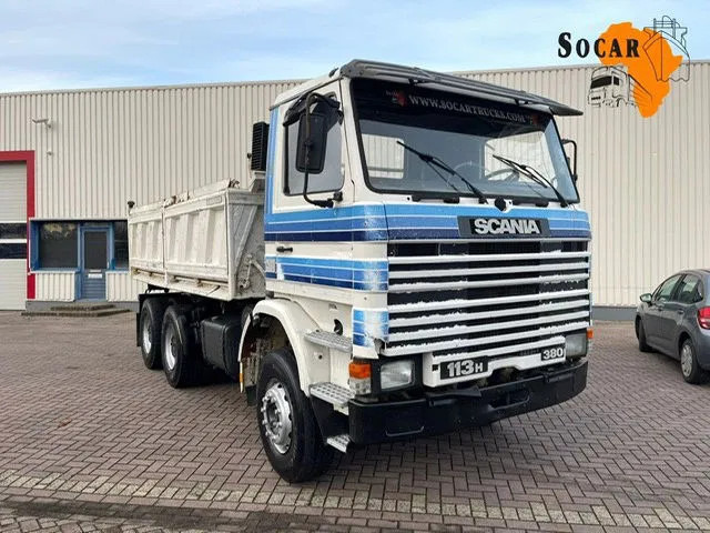 Scania 113H 380 6x4 Tipper - Billenőplatós teherautó: 1 kép. Scania 113H 380 6x4 Tipper - Billenőplatós teherautó: 1 kép.