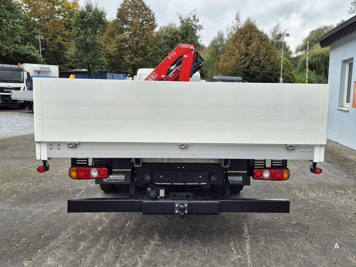 Új Platós kisteherautó FUSO FUSO 9C18 Canter Alu Pritsche 5.5m Kran 3x hydr.: 14 kép.