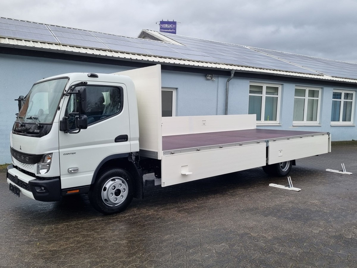 FUSO FUSO 9C18 Canter Alu Pritsche 6.1m NL 4000kg! - Platós kisteherautó: 1 kép. FUSO FUSO 9C18 Canter Alu Pritsche 6.1m NL 4000kg! - Platós kisteherautó: 1 kép.