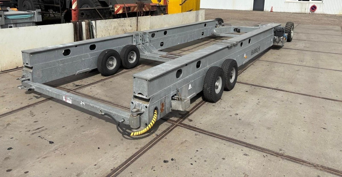 HARBECK Hafentrailer Harbeck LTS200 20t - Csónakszállító utánfutó: 1 kép. HARBECK Hafentrailer Harbeck LTS200 20t - Csónakszállító utánfutó: 1 kép.