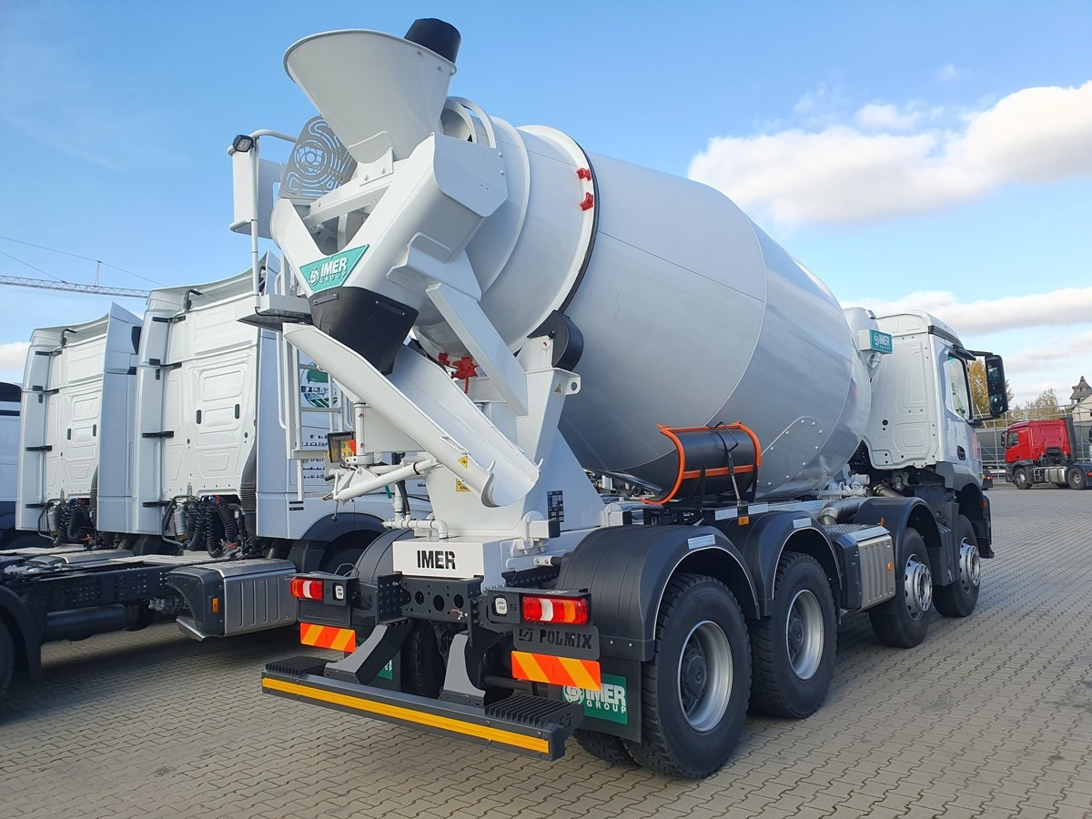 MERCEDES-BENZ Arocs 3740 8x4 Betonmischer IMER ORU LT105 H 10m - Betonmixer: 3 kép. MERCEDES-BENZ Arocs 3740 8x4 Betonmischer IMER ORU LT105 H 10m - Betonmixer: 3 kép.