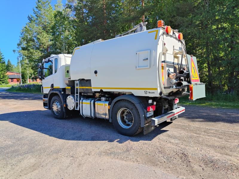 Beam JB VT800 / Scania P230 - Utcaseprő gép: 3 kép. Beam JB VT800 / Scania P230 - Utcaseprő gép: 3 kép.