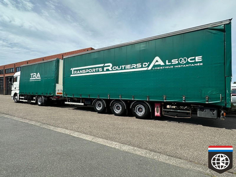 MAN TGX 18 440 NIGHT A/C - RETARDER - COMBI FREUHAUF - Ponyvás teherautó: 3 kép. MAN TGX 18 440 NIGHT A/C - RETARDER - COMBI FREUHAUF - Ponyvás teherautó: 3 kép.