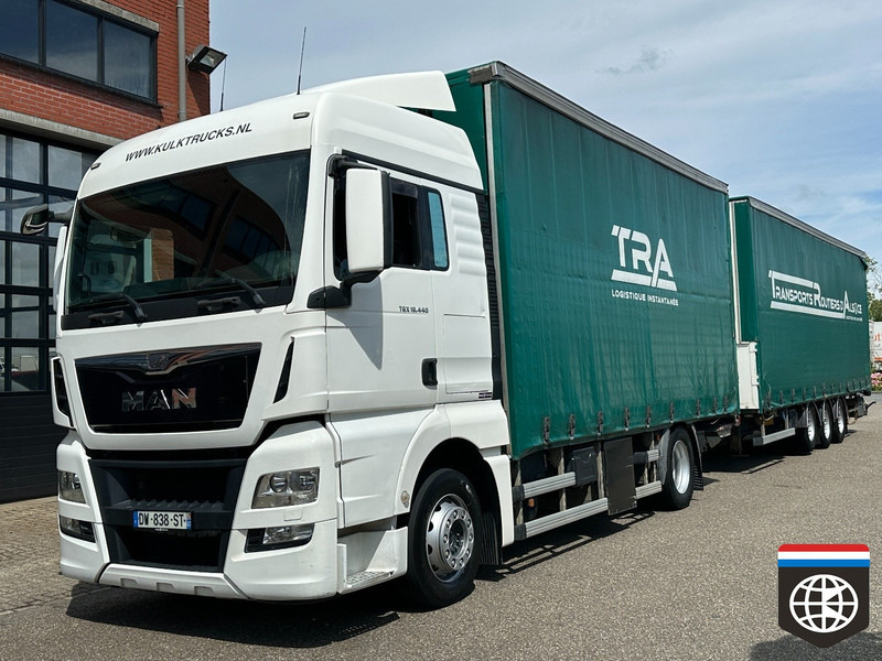 MAN TGX 18 440 NIGHT A/C - RETARDER - COMBI FREUHAUF - Ponyvás teherautó: 2 kép. MAN TGX 18 440 NIGHT A/C - RETARDER - COMBI FREUHAUF - Ponyvás teherautó: 2 kép.