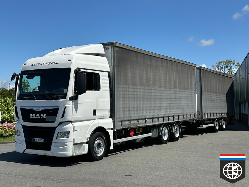 MAN TGX 26.480 RETARDER - NIGHT A/C - 130M3 COMBINATION - Ponyvás teherautó: 1 kép. MAN TGX 26.480 RETARDER - NIGHT A/C - 130M3 COMBINATION - Ponyvás teherautó: 1 kép.
