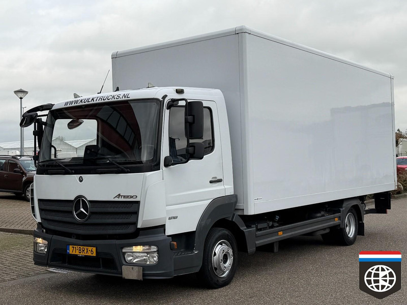 Mercedes-Benz ATEGO 818 TAIL LIFT / TACHO 2 / GOOD TYRES - Dobozos felépítményű teherautó: 2 kép. Mercedes-Benz ATEGO 818 TAIL LIFT / TACHO 2 / GOOD TYRES - Dobozos felépítményű teherautó: 2 kép.