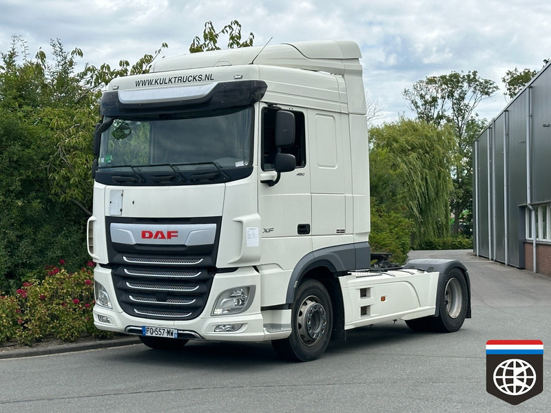 Nyergesvontató DAF XF 480 FT EURO 6 D - PTO - FULL SPOILER - CLEAN TRUCK: 1 kép.