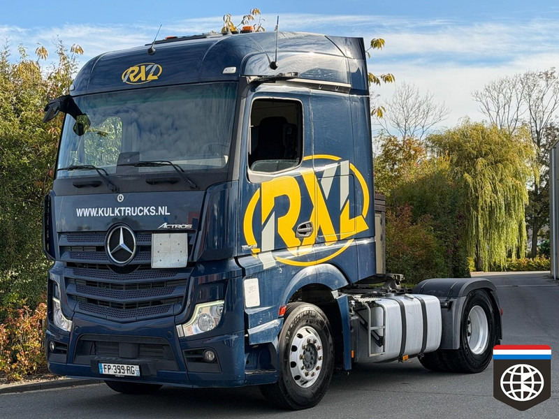 Mercedes-Benz ACTROS 1848 RETARDER / HYDRAULIC / NIGHT A/C / MIRROR CAM / 4 UNITS - Nyergesvontató: 1 kép. Mercedes-Benz ACTROS 1848 RETARDER / HYDRAULIC / NIGHT A/C / MIRROR CAM / 4 UNITS - Nyergesvontató: 1 kép.