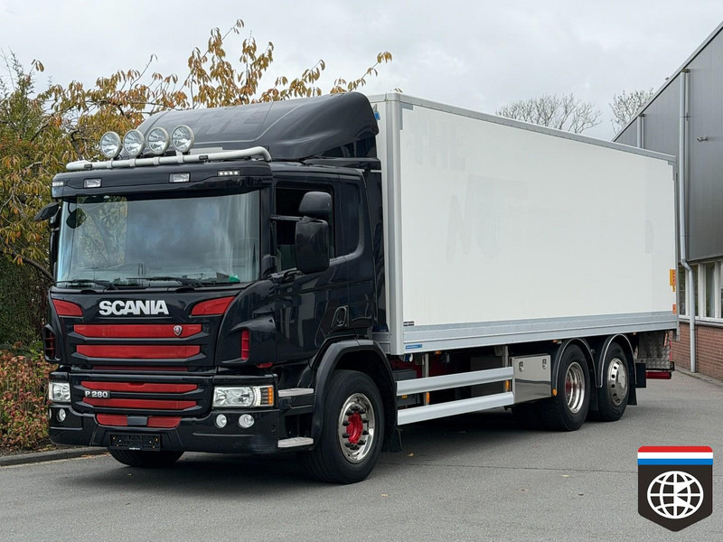 Scania P280LB6X2*4MNB NL truck - de stad in tot 2030 !!!!! lift en stuuras - klep - slechts 135 DKM - Dobozos felépítményű teherautó: 1 kép. Scania P280LB6X2*4MNB NL truck - de stad in tot 2030 !!!!! lift en stuuras - klep - slechts 135 DKM - Dobozos felépítményű teherautó: 1 kép.