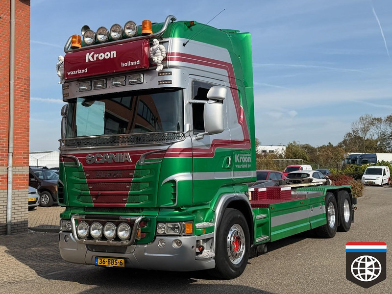 Scania R620 25 T HOOKLIFT / HOLLAND TRUCK / HOOK-CRANE HYDRAULIC - Horgos rakodó teherautó: 2 kép. Scania R620 25 T HOOKLIFT / HOLLAND TRUCK / HOOK-CRANE HYDRAULIC - Horgos rakodó teherautó: 2 kép.