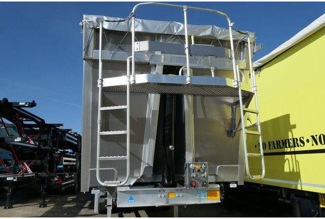 Benalu AGRILINER 95 H2200, Alu, 52m³, Alu-Chassis, SAF - Félpótkocsi billenőplatós: 4 kép. Benalu AGRILINER 95 H2200, Alu, 52m³, Alu-Chassis, SAF - Félpótkocsi billenőplatós: 4 kép.