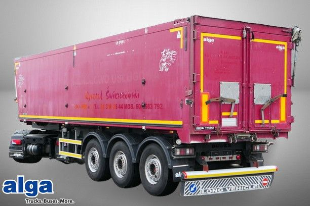 Bodex KIS3B, Alu, 46m³, Kombitüren, SAF, Lift - Félpótkocsi billenőplatós: 1 kép. Bodex KIS3B, Alu, 46m³, Kombitüren, SAF, Lift - Félpótkocsi billenőplatós: 1 kép.