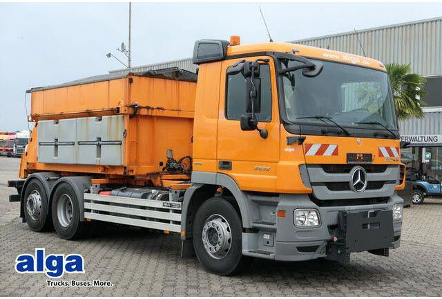 Mercedes-Benz 2532 L Actros 6x2, Salzstreuer, Winterdienst - Építőipari gépek: 1 kép. Mercedes-Benz 2532 L Actros 6x2, Salzstreuer, Winterdienst - Építőipari gépek: 1 kép.