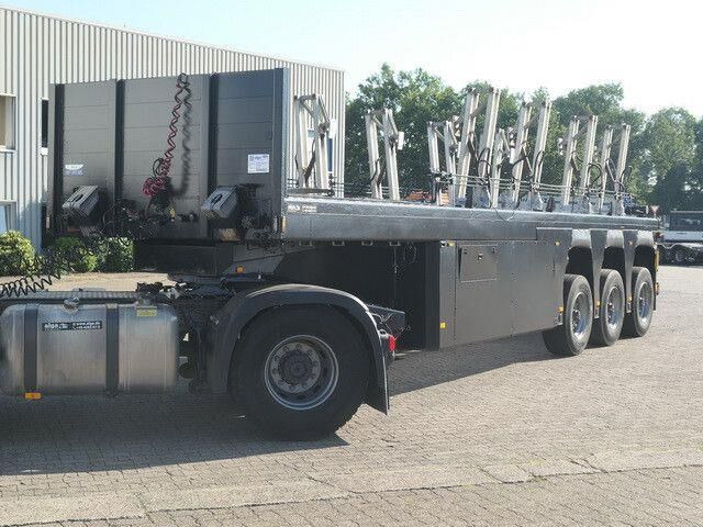 Langendorf Innenlader, 7,7mtr., Hydr. Palettenverriegelung - Félpótkocsi: 3 kép. Langendorf Innenlader, 7,7mtr., Hydr. Palettenverriegelung - Félpótkocsi: 3 kép.