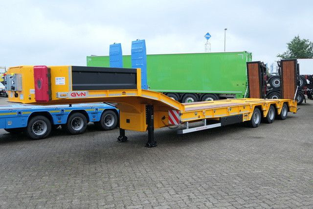 GVN 3GVN, Gelenkt, Hydr. Rampen, Luft-Lift - Félpótkocsi mélybölcsős: 2 kép. GVN 3GVN, Gelenkt, Hydr. Rampen, Luft-Lift - Félpótkocsi mélybölcsős: 2 kép.