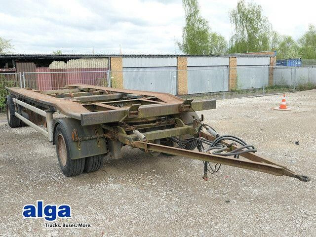 Huffermann HKA 18.70, Außenroller, Zwillingsreifen, BPW - Pótkocsi cserefelépítményes: 1 kép. Huffermann HKA 18.70, Außenroller, Zwillingsreifen, BPW - Pótkocsi cserefelépítményes: 1 kép.