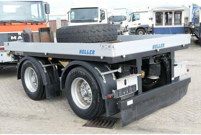 Huffermann HTA 18.00, Tandem, Ballastanhänger, Luftfederung - Platós pótkocsi: 3 kép. Huffermann HTA 18.00, Tandem, Ballastanhänger, Luftfederung - Platós pótkocsi: 3 kép.