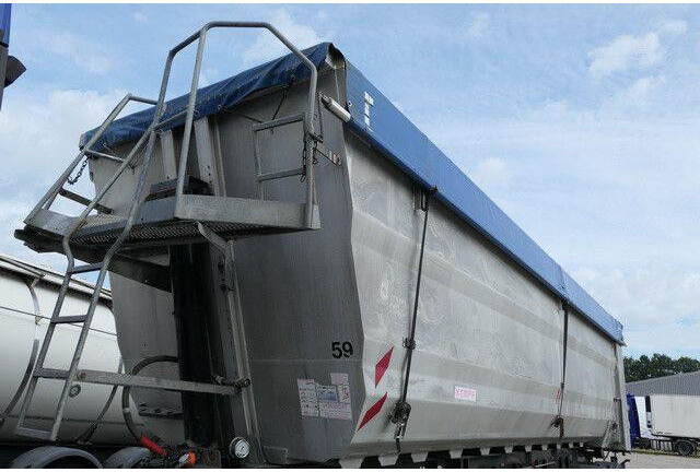 Kempf SKM 35/3, Alu, 53m³, Luft-Lift, Alu-Felgen - Félpótkocsi billenőplatós: 2 kép. Kempf SKM 35/3, Alu, 53m³, Luft-Lift, Alu-Felgen - Félpótkocsi billenőplatós: 2 kép.