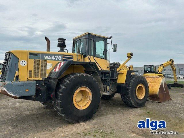 Komatsu WA 470-6, Schaufel mit Zähne 4,3m³ - Gumikerekes homlokrakodó: 1 kép. Komatsu WA 470-6, Schaufel mit Zähne 4,3m³ - Gumikerekes homlokrakodó: 1 kép.