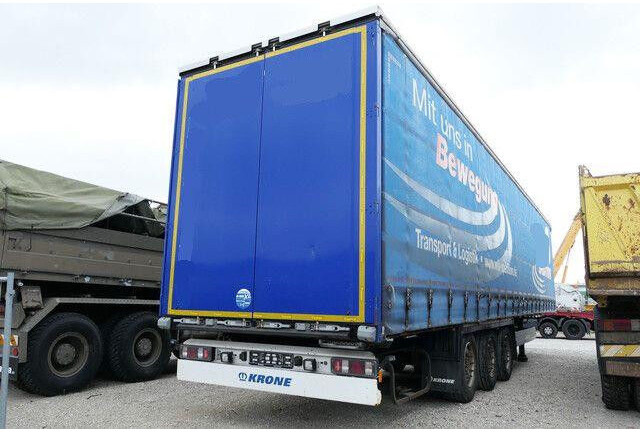 Krone SD 27 ELB4-CS, Edscha, Luftfederung, Tautliner - Ponyvás félpótkocsi: 5 kép. Krone SD 27 ELB4-CS, Edscha, Luftfederung, Tautliner - Ponyvás félpótkocsi: 5 kép.